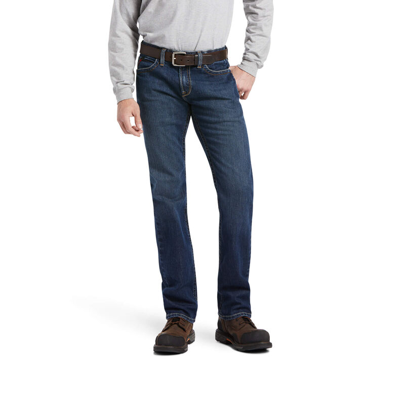 Ariat Jeans Herren - Fr M7 Slim Durastretch Basic Straight DunkelBlau ( UPVJO-2751 )